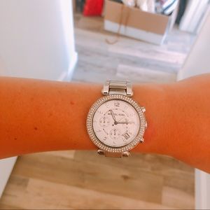 Silver Michael Kors Watch